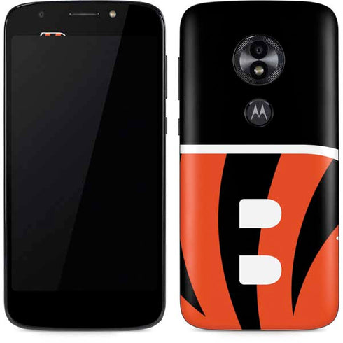 NFL Cincinnati Bengals Large Logo Moto E5 Play Skin